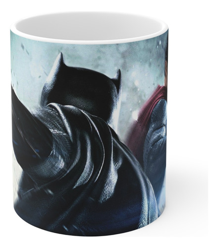 Taza / Tazón Sublimado Batman V Superman / 325ml