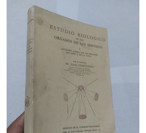 Libro Estudio Biologico De Los Órganos De Los Sentidos 