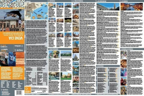 Guía Mapa De Venecia. De Dios Guías De Viaje.