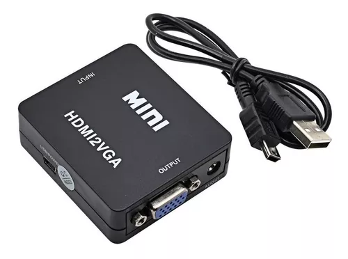 Adaptador Hdmi A Vga De Hdmi Vga Conversor 1080p