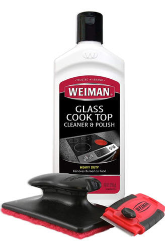 Kit Líquido Para Limpiar Y Pulir La Estufa, Weiman