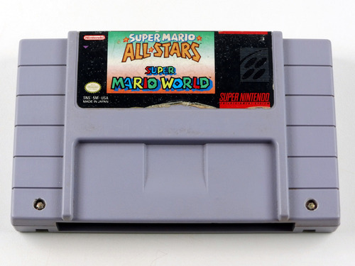 Super Mario All Stars + Mario World Original Super Nintendo