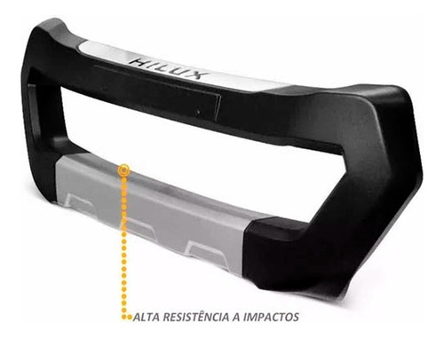 Overbumper Hilux 2012 2013 2014 2015 Modelo Boca De Palhaço