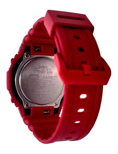 Reloj Casio Ga-2100-4acr G-shock Protection-rojo