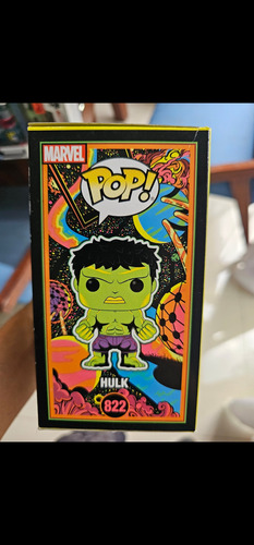 Funko Hulk Blacklight Marvel (Usado)