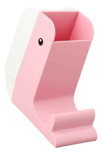 Organizador De Mesa Con Forma De Animal, Portalápices Rosa