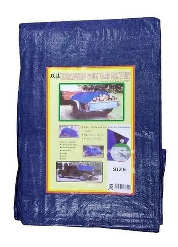 Lona Plastificada 4x5 Mts Impermeable Gran Aventura 