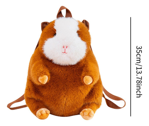 Mochila De Lujosa Bolso De Hombro De Decoración Marrón