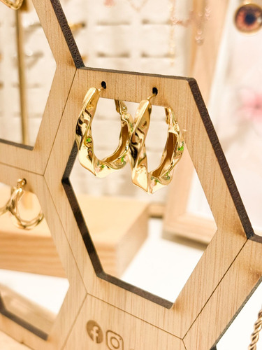 Aretes Tipo Aros Fem Atelier Acero