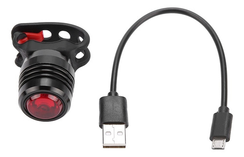 . Faro De Bicicleta, Luz Trasera Trasera, Lámpara De Casco