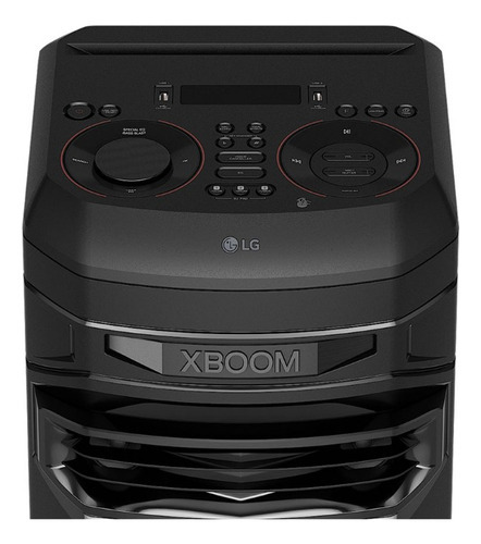 Torre Sonido Lg Xboom Rnc7 1000w Rms Karaoke Star Dj App Cs Negro