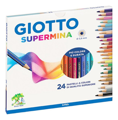 Lapices Giotto Supermina 24 Colores