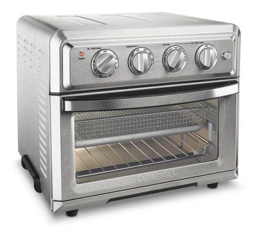 Imagen 2 de 3 de Horno de mesa eléctrico Cuisinart TOA-60 0.6ft³ stainless steel 120V
