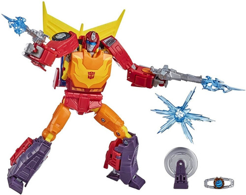 Boneco Transformers Hot Rod Robô Carro 86 Hasbro F0712