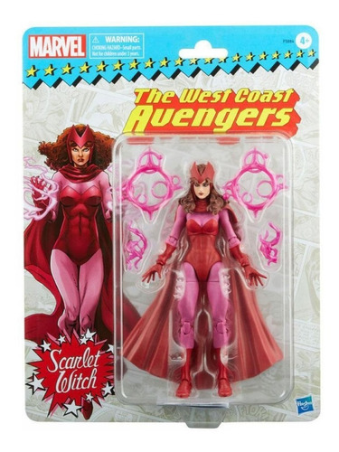 Figura Retro Scarlet Witch The West Coast Avengers - Hasbro