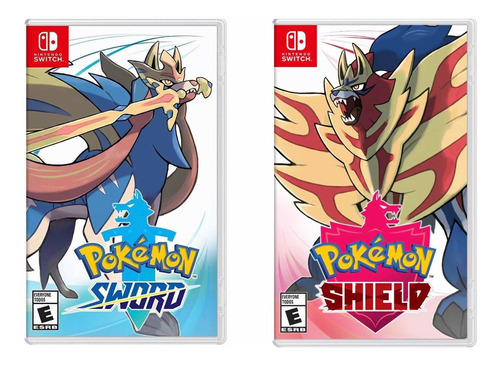 Pokemon Escudo Mas Espada Nintendo Switch Nuevo Fisico