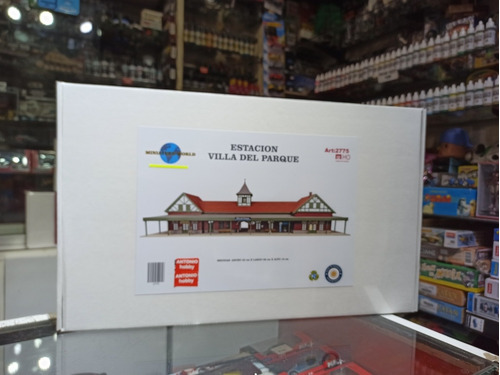 Estación Ho 1/87 Ferromodelismo Villa Del Parque Para Armar