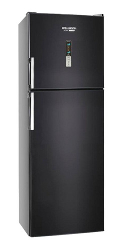 Imagen 1 de 5 de Heladera No Frost Koh-i-noor Khdb42 Negra Con Freezer 409l