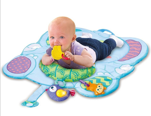 Gimnasio Y Mantita 3 En 1 Vtech Para Bebe +50 Sonidos.