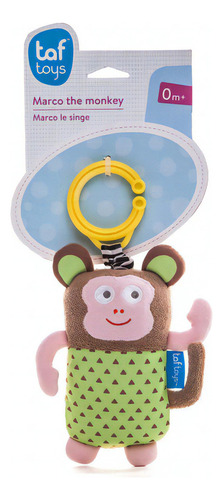 Peluche Colgante Sonajero - Taf Toys Marco The Monkey