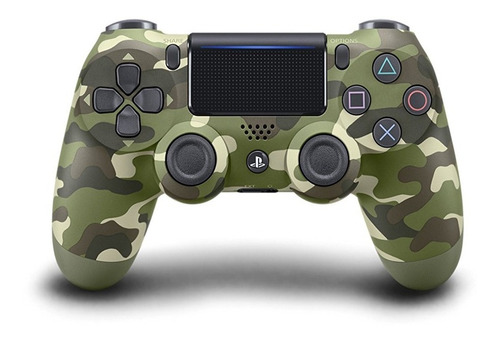 Control Dualshock4 Sony Para Ps4 Green Camouflage-cuhzct2u