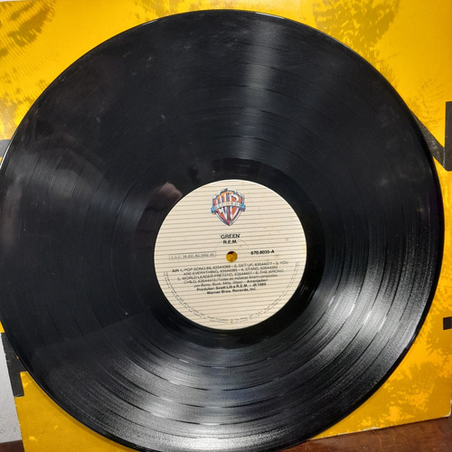 Imagem 4 de 8 de Vinil Lp Green R.e.m Com Encarte Excelente Estado