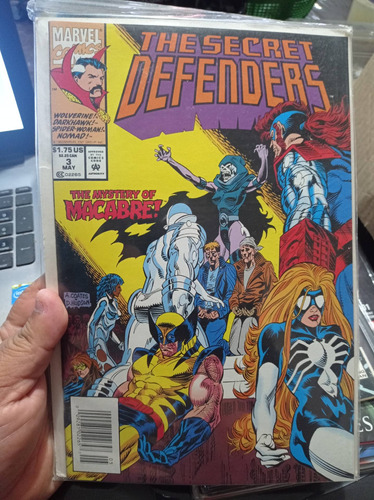 Cómic Marvel En Inglés The Secret Defenders No.3  5