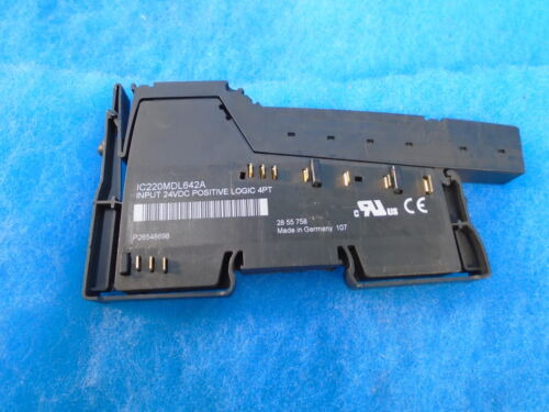 Ge Fanuc Ic220mdl642a Input 24vdc Positive Logic 4pt 1yr Ssa