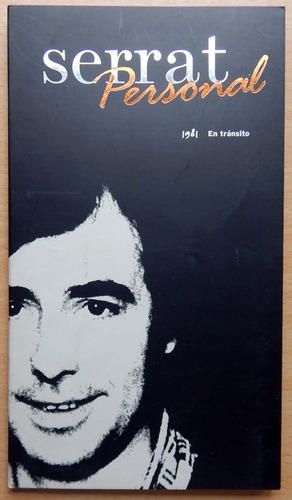 Joan Manuel Serrat Personal - 1981 En Tránsito Cd Sony Music (Usado)
