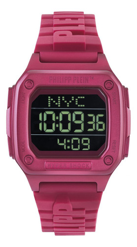 Reloj Para Mujer Philipp Plein Hyper Shock Pwhaa0121 Rosa