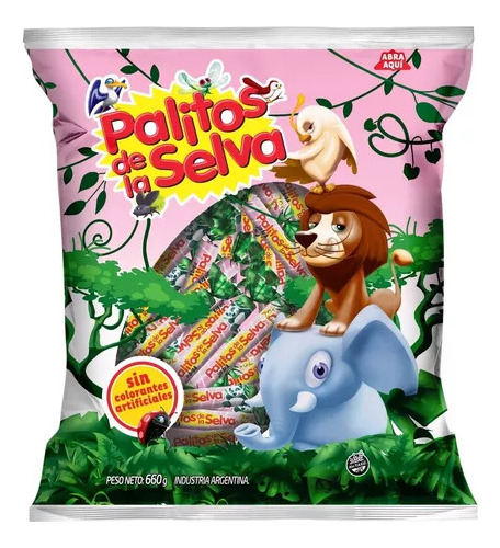 Caramelo Palitos De La Selva 660 G