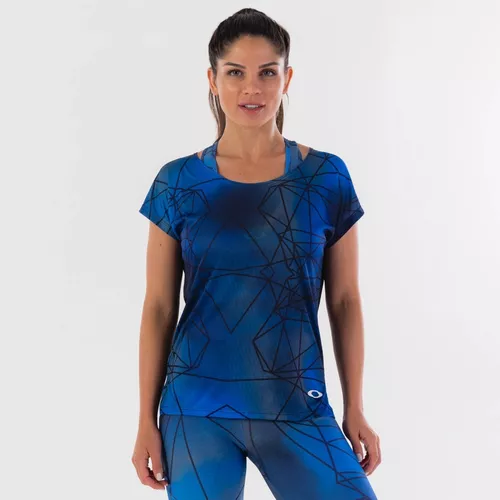 Camiseta Feminina Oakley Blur Ss Tee Linha Training