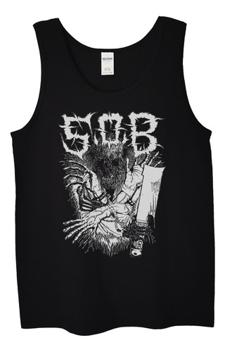 Polera Musculosa Sob Split Metal Abominatron