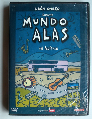 Dvd - Mundo Alas - Leon Gieco - La Pelicula