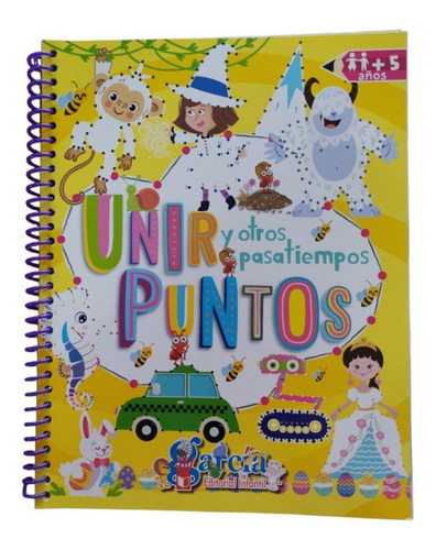 Libro De Actividades Unir Puntos Y Otros Pasatiempo  