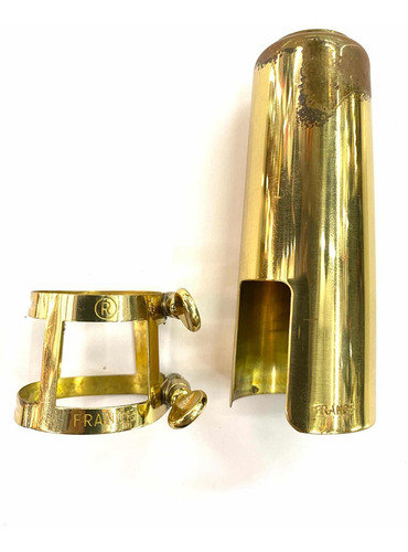 Abraçadeira Sax Tenor C/ Tampa Vandoren Lc 803 Novo Vitrine