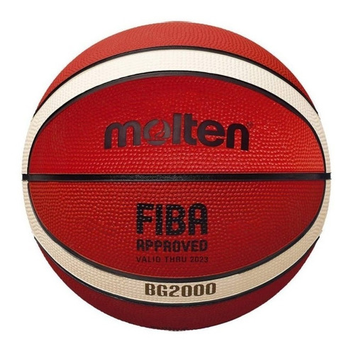 Balon De Basquetbol Molten Bg2000 Logo Lnb Nº 7 
