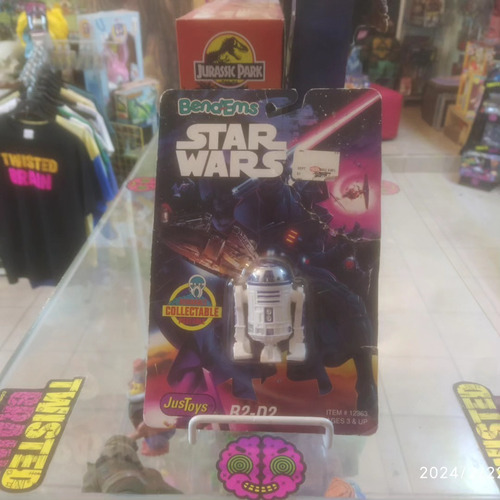 Lucas Film Ltd, Bend-ems Star Wars, Bendable R2-d2 Figura (Usado)