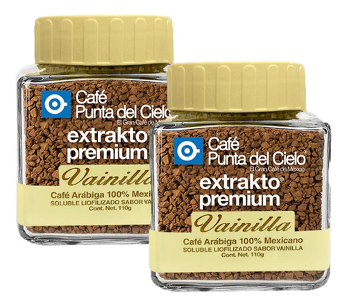 Café Punta Del Cielo Instantáneo Extrakto Premium Vainilla