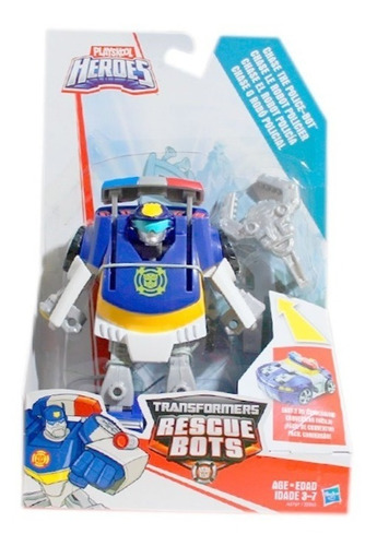 Rescue Bots Transformers - Chase El Robot Policia