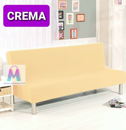 Imagen 4 de 7 de Funda Spandex Pará Sofa Cama-azul