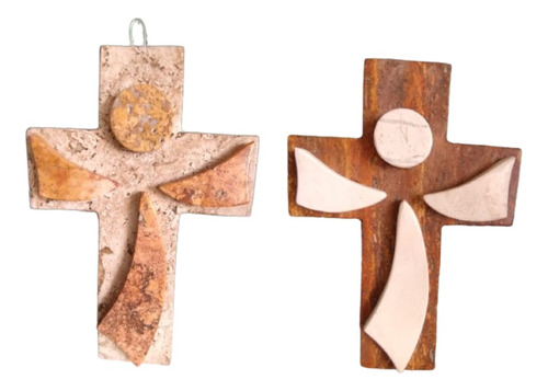 Decoración, Cruz Religiosa De Onix, Recuerdo Envío Gratis 