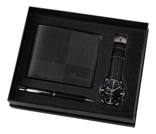 Nuevo Elegante Kit De Regalo For Hombre Con Reloj Tipo