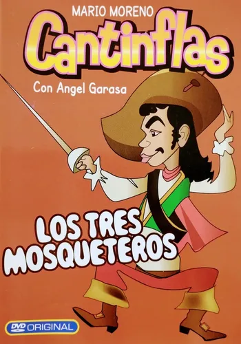 comprar Película Los Tres Mosqueteros Dvd Nuevo Del Gran Cantinflas 