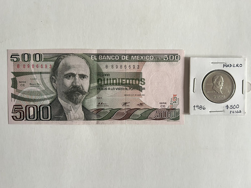 Set De 8 Billetes Unc. Con Sus Monedas Hermanas Única En M.l (Usado)