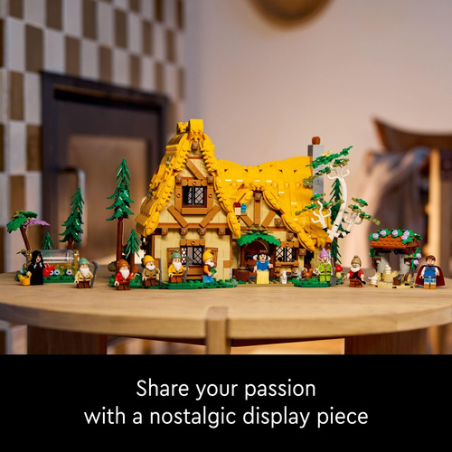 Kit De Construcción Lego Disney Blancanieves Y Los Siete Ena