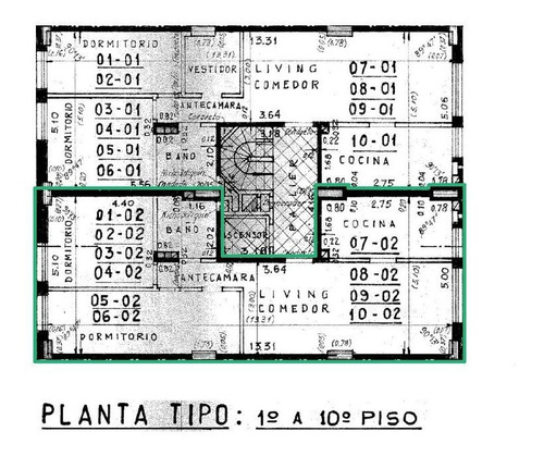 Imagen 12 de 12 de Departamento En Venta De 2 Dormitorios En Centro