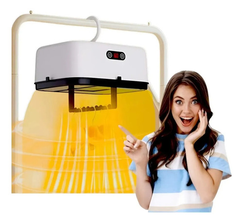 Secarropas Inteligente Super Practico Portatil Y Plegable Blanco