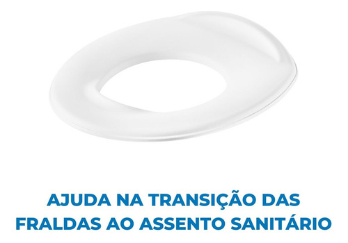Asiento de inodoro reductor Troninho de plástico para niños