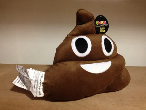 Cojin Almohada Emoticon Emoji Popo Sonriente De 32 Cm. MercadoLibre